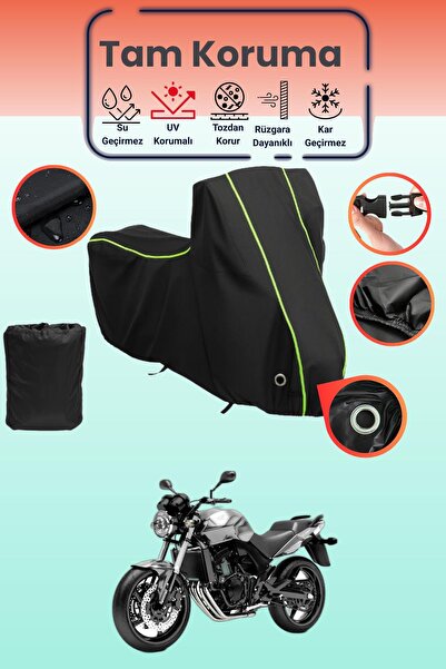 Dokaca Neo غطاء دراجة نارية متوافق مع هوندا CBF 600، غطاء واقي من ماركة Black...