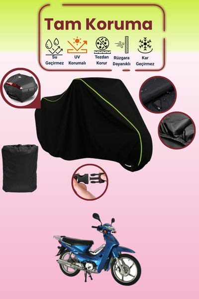 Dokaca Neo حقيبة خلفية باللون الأسود النيون قماش مجدّل متوافقة مع قماش الدراج...