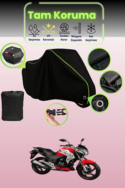 Dokaca Neo قفل أسود نيون قماش مجدّل وحقيبة خلفية متوافقة مع فالكون شارب 150، ...