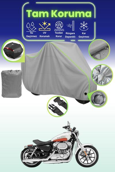 Dokaca Neo حقيبة خلفية رمادية نيون قماش مجدّل متوافقة مع حقيبة هارلي ديفيدسون...