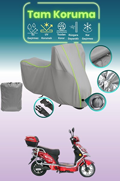 Dokaca Neo Gray Neon Corded Fabric Kilit Compatible King Motor Kr-41 Epico Co...