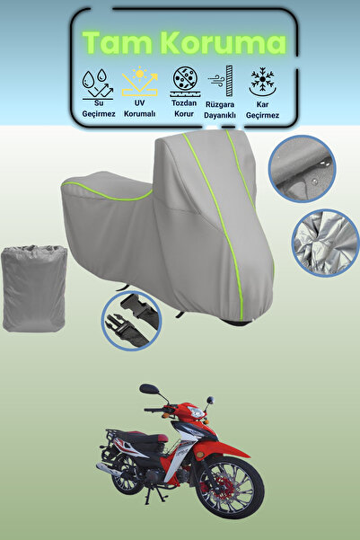 Dokaca Neo Gray Neon Corded Fabric Motolux Africa Wolf Compatible Motorcycle ...