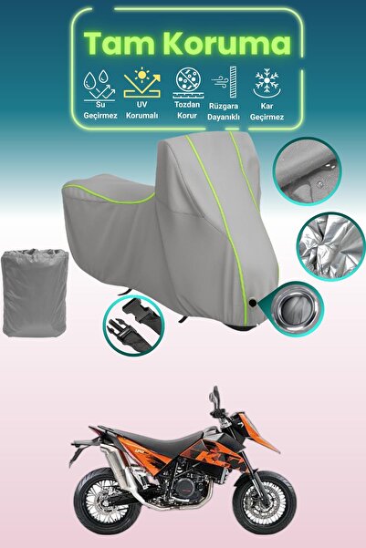 Dokaca Neo غطاء محرك متوافق مع KTM 690 Supermoto متوافق مع قفل قماش مجدّل بال...