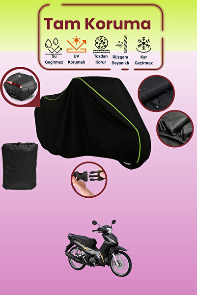 Dokaca Neo حقيبة خلفية باللون الأسود النيون قماش مجدّل متوافقة مع قماش الدراج...