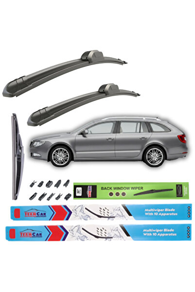 TEAMCAR Чистачки за кола Koda Superb II Combi, Estate (2008-2015) Пълен комплект