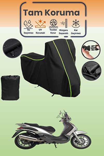 Dokaca Neo غطاء محرك متوافق مع بياجيو بيفرلي 200، غطاء واقي، غطاء دراجة نارية...