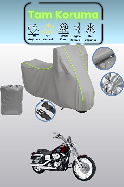 Dokaca Neo غطاء دراجة نارية متوافق مع دراجة نارية هارلي ديفيدسون داينا وايد ج...