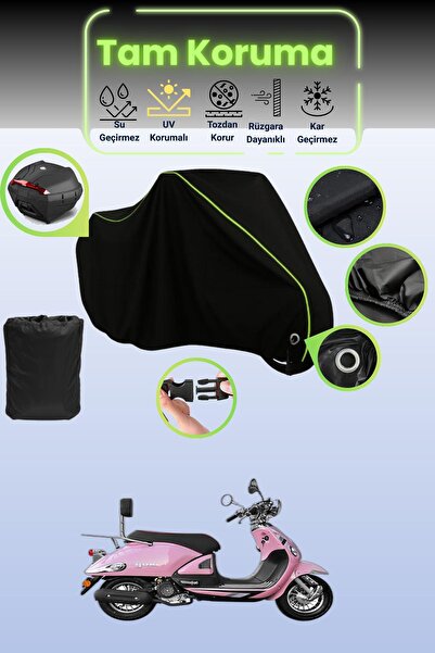 Dokaca Neo حقيبة خلفية وقفل أسود نيون قماش مجدّل متوافقة مع Yuki ZN-100T-E5 L...