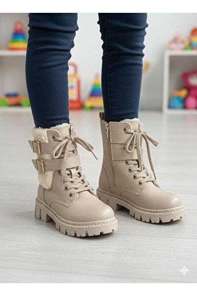 Sema kız çocuk bot kaymaz taban kauçuk taban su geçirmez bot