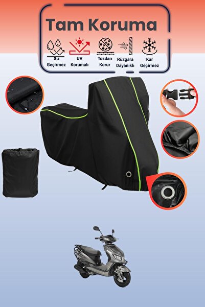 Dokaca Neo غطاء دراجة نارية متوافق مع قماش كوبا روزوود متوافق مع قفل قماش مجد...