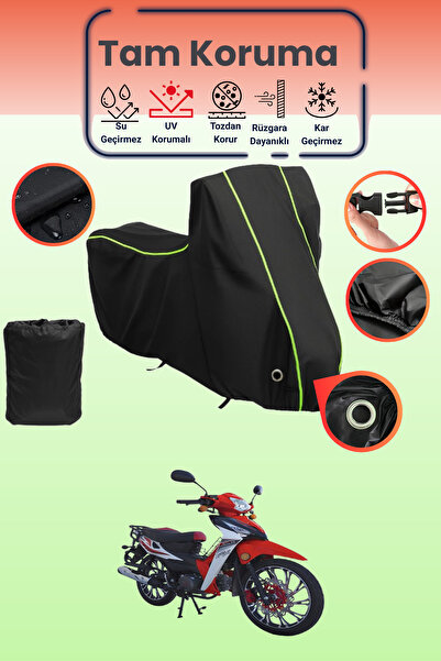 Dokaca Neo غطاء دراجة نارية متوافق مع موتولوكس أفريكا وولف، غطاء واقي من مارك...