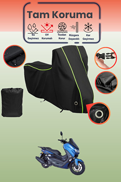Dokaca Neo غطاء دراجة نارية متوافق مع أرورا ماكس جيت، غطاء واقي من ماركة Blac...