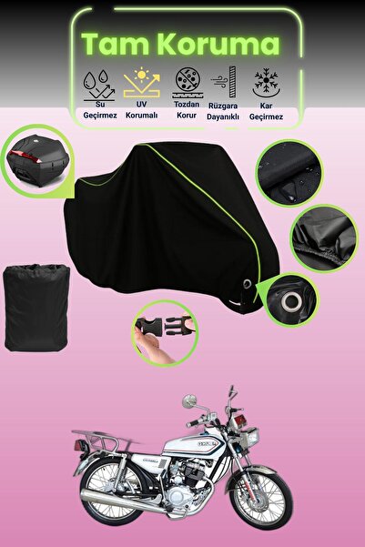 Dokaca Neo قماش دراجة نارية متوافق مع Kuba Cheetah 100R متوافق مع قفل وحقيبة ...