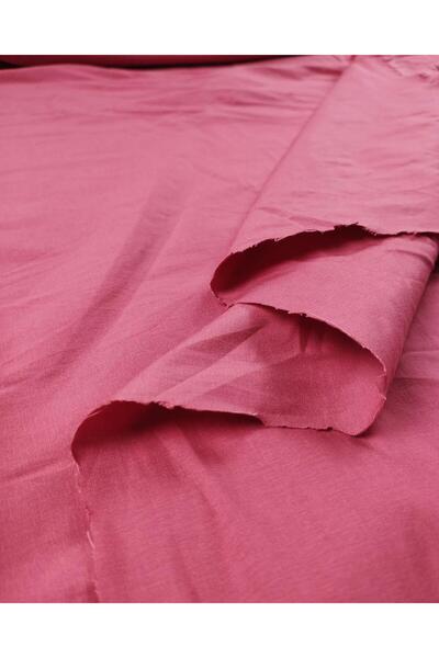 Kumaş Parça Elastan în culoarea roz din material tip stofă (lățime 140 cm x l...