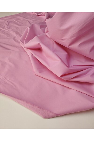Kumaş Parça Lightweight Flexible Cotton Fabric in Light Pink Color (Width 140...