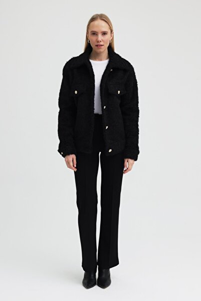 Lijuri Front pocket Faux Fur Coat 7101 r6-g-k2