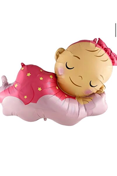 Çemrek Süs Parti Sleeping Baby Foil Balloon 85 cm