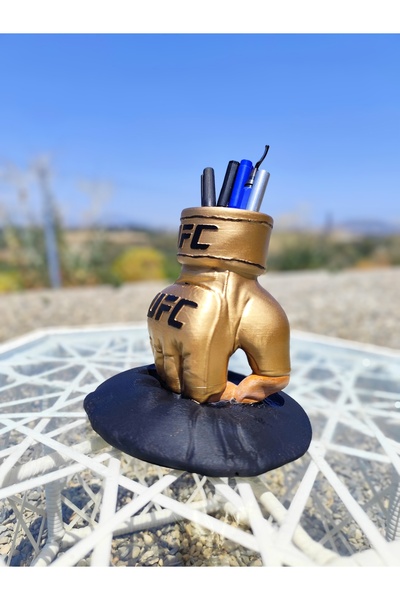 SZD Design Desktop Pen Holder with Boxing Glove Design