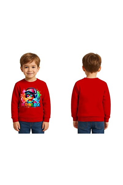 SEDİRLİ Unisex roblox cu imprimeu Copii Swae tricou 3 fire cu borduri