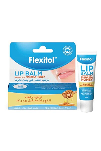 FLEXITOL Manuka Honey Lip Balm