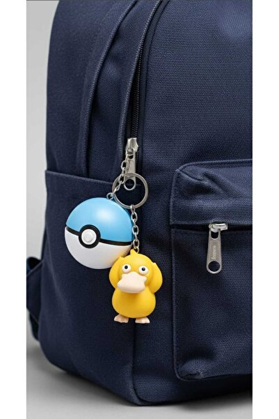 LO ADORO 2 قطعة سلسلة مفاتيح بوكيمون بيكاكو وسايداك 4.5 سم طباعة ثلاثية الأبع...