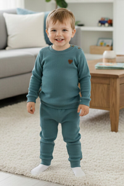 EYMİRGİYİM Armalı Transitional Set of 2 Girls Boys 1-2 Years Old. 2-3 Years O...