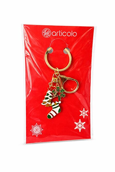 ela777 Breloc și ornament pentru geantă cu concept de Crăciun de lux, cadou c...