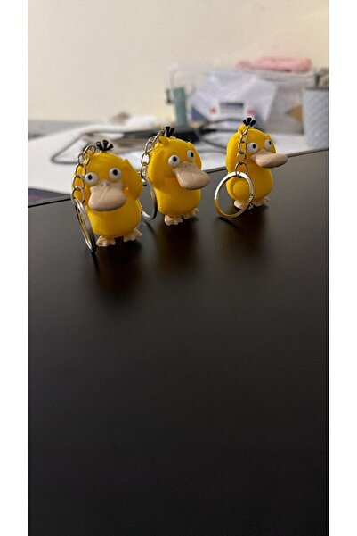 LO ADORO 2 قطعة سلسلة مفاتيح بوكيمون بيكاكو وسايداك 4.5 سم طباعة ثلاثية الأبع...