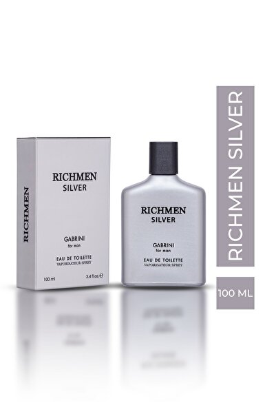 Gabrini Richmen Silver Edt For Man 100 ml
