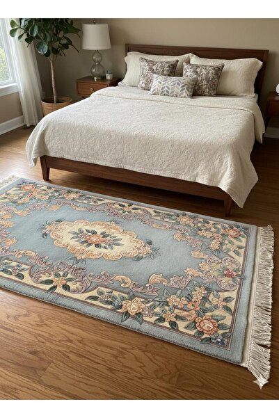 RD RAMAZAN DAĞ EL HALI SANATI El Dokuma Kabartmalı Çin Halısı Birinci Sınıf K...