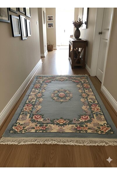 RD RAMAZAN DAĞ EL HALI SANATI El Dokuma Kabartmalı Çin Halısı Birinci Sınıf K...