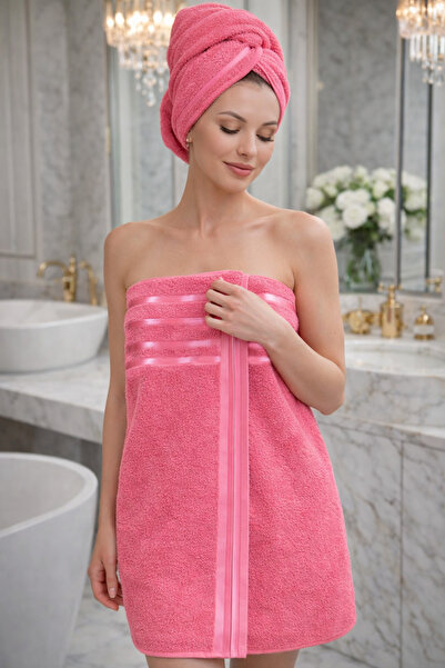 MOON SECRET 100% Cotton 70X140 Bath Towel 550 Gr High Absorbent Soft Texture