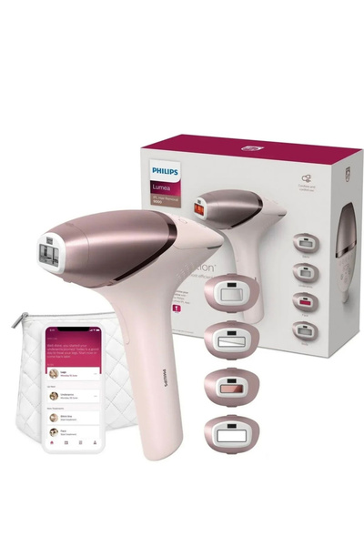 Philips Lumeas IPLS 9000 Serisi +4 Başlık SenseIQ BRI958/60 Lazer Epilasyon C...