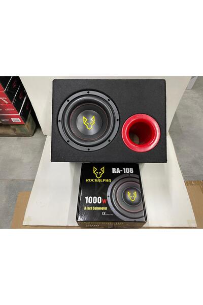 FTH SOUND RA-108 20 CM SUBWOOFER BAS KABİNLİ 1000 WATT MAXİMUM POWER 250 WATT RMS POWER