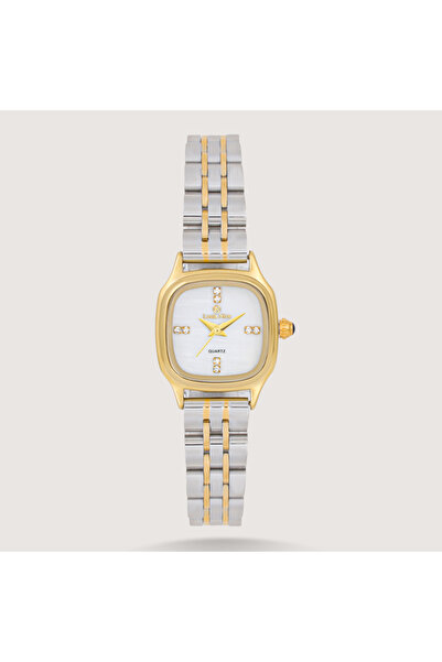 Louis Nice Women's silver and gold steel watch