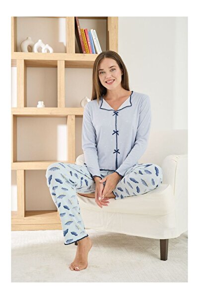 Pijamoni Berlin Raporlu Ultra Lüks Pijama Takımı