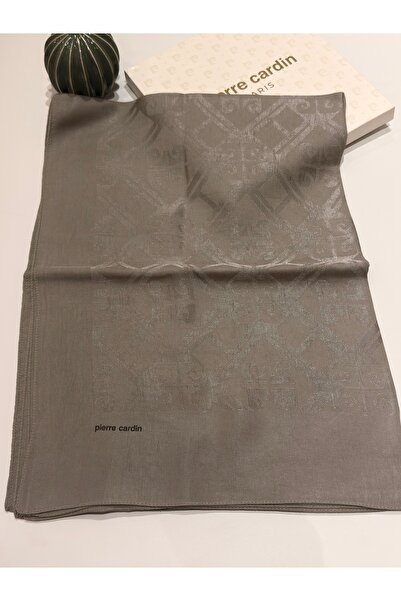 Pierre Cardin Naia Pamuk Monogram Jakarlı Şal