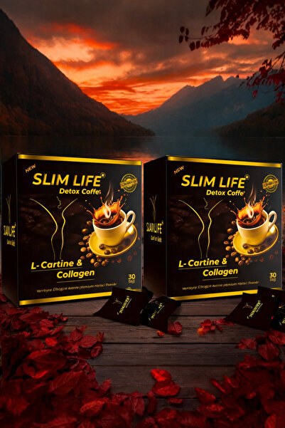 Sinem ana Slim Life Detox Coffee – 30 Şase Bitkisel Kahvesi | L-Carnitine, Ko...