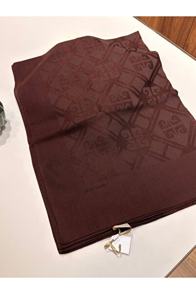 Pierre Cardin Naia Pamuk Monogram Jakarlı Şal