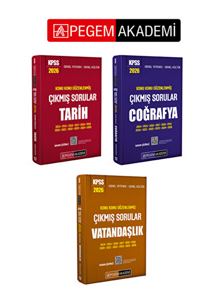 Pegem Akademi Yayıncılık PEGEM AKADEMİ 2026 KPSS Genel Yetenek Konu Konu Düze...