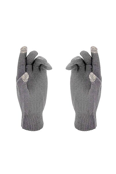 THERMOFORM Active Touch Finger Touch Enabled Unisex Gloves Gray