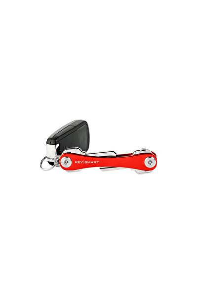 SMARTFIRE KeySmart Smart Keyring, Holds Up to 8 Keys - Red