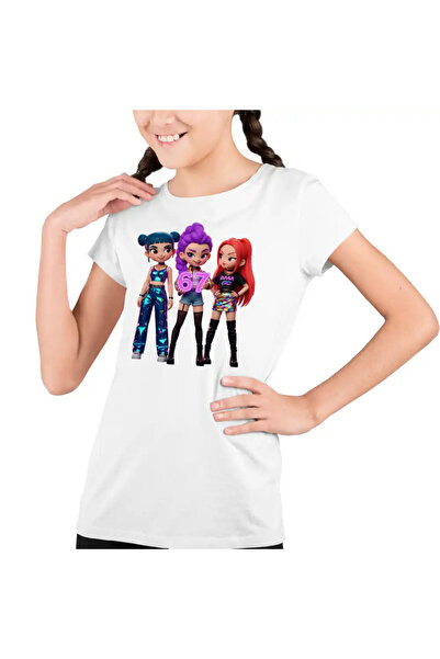 OEM Tricou Copii Fete Six Seven Kpop Huntrix 67 Demon Hunters