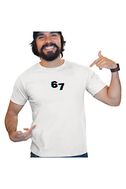 OEM Men's T-Shirt Six Seven Glitch 67 Effect Video
