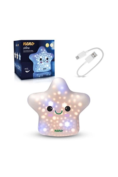 Neno Shine - silicone night light for children, star shaped