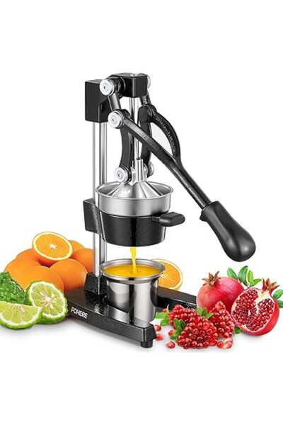 STOREONLINE FOHERE Orange Juicer Squeezer, Cast Iron Lemon Squeezer, Commercial Citrus Juicer Hand Press for Ora