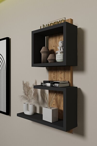 Livadeko Minimalist Chic Duvar Rafı – Modern Dekoratif Raf, Ev & Ofis Düzeni