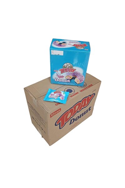 Elvan TODAY DONUT BUBLEGUM 24 LÜ KEK 6 KUTU 1 KOLİ 144 ADET