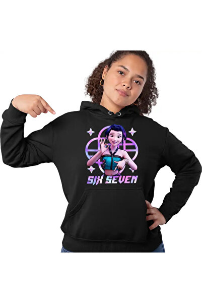 OEM Six Seven Huntrix Zoey 67 Demon Hunters Kpop Hoodie Women