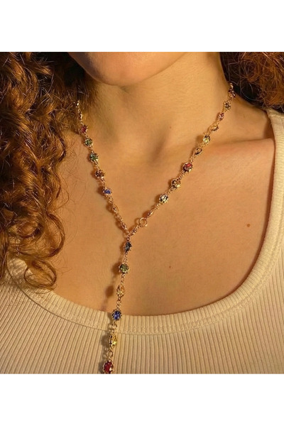 Ashley Collection Minik Uğur Böceği Model Y Kolye Kararma Yapmaz Ayarlanabili...